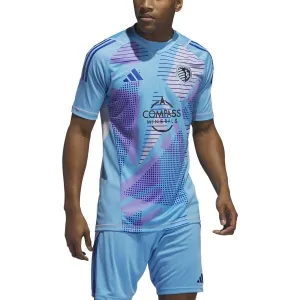 adidas TIRO 24 SHORTS Pánske futbalové kraťasy, svetlomodrá, veľkosť XXL