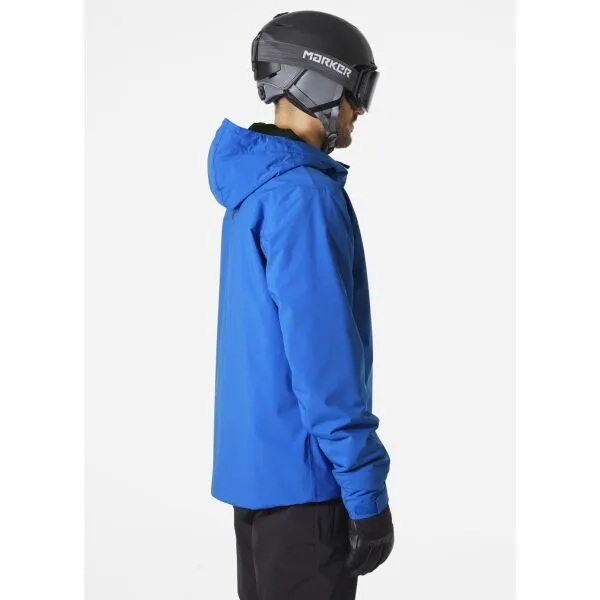 Helly Hansen ALPINE INSULATED JACKET Pánska lyžiarska bunda, modrá, veľkosť