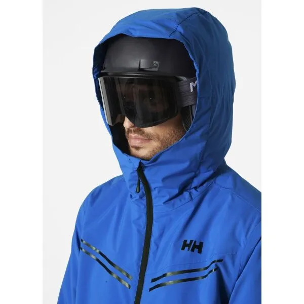 Helly Hansen ALPINE INSULATED JACKET Pánska lyžiarska bunda, modrá, veľkosť