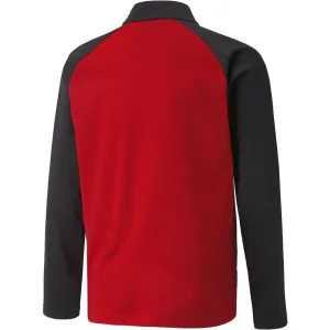 Puma TEAMLIGA TRAINING JACKET JR Chlapčenská mikina, červená, veľkosť