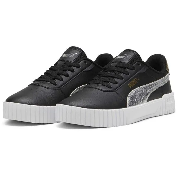 Puma CARINA 2.0 METALLIC SHINE Dámske tenisky, čierna, veľkosť 37