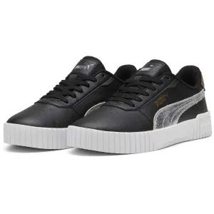 Puma CARINA 2.0 METALLIC SHINE Dámske tenisky, čierna, veľkosť 37