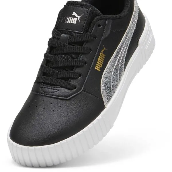 Puma CARINA 2.0 METALLIC SHINE Dámske tenisky, čierna, veľkosť 37