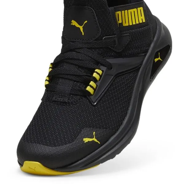 Puma ENZO 2 REFRESH JR Juniorská voľnočasová obuv, čierna, veľkosť 37.5