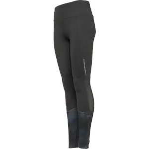 Lotto RUNNING W II LEGGINGS PRT 2 Dámske bežecké legíny, tmavo sivá, veľkosť