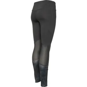 Lotto RUNNING W II LEGGINGS PRT 2 Dámske bežecké legíny, tmavo sivá, veľkosť