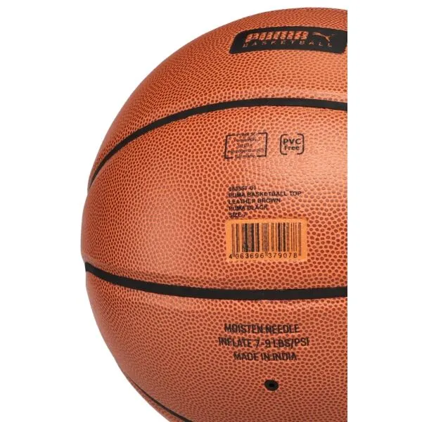 Puma BASKETBALL TOP Basketbalová lopta, hnedá, veľkosť