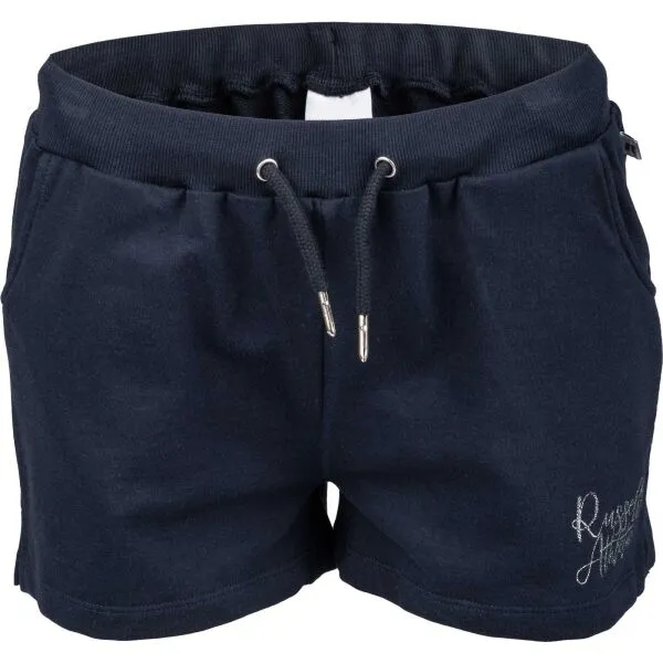 Russell Athletic SCTRIPCED SHORTS Dámske šortky, tmavo modrá, veľkosť