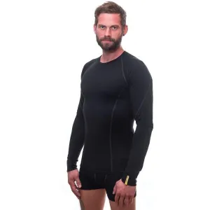 Sensor MERINO ACTIVE Pánska termobielizeň, čierna, veľkosť XXL