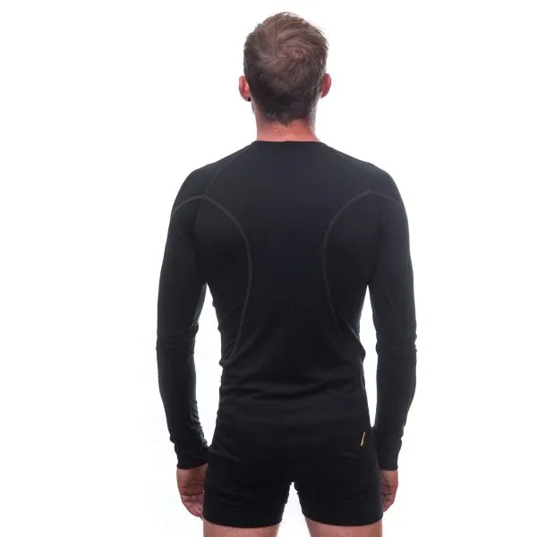 Sensor MERINO ACTIVE Pánska termobielizeň, čierna, veľkosť XXL