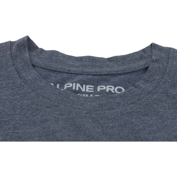 ALPINE PRO ISEBA PRINT Dámske tričko, tmavo modrá, veľkosť