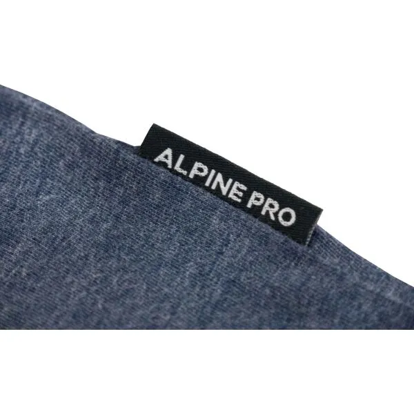 ALPINE PRO ISEBA PRINT Dámske tričko, tmavo modrá, veľkosť