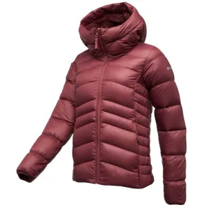 Columbia AUTUMN PARK DOWN HOODED JACKET Dámska páperová bunda, vínová, veľkosť