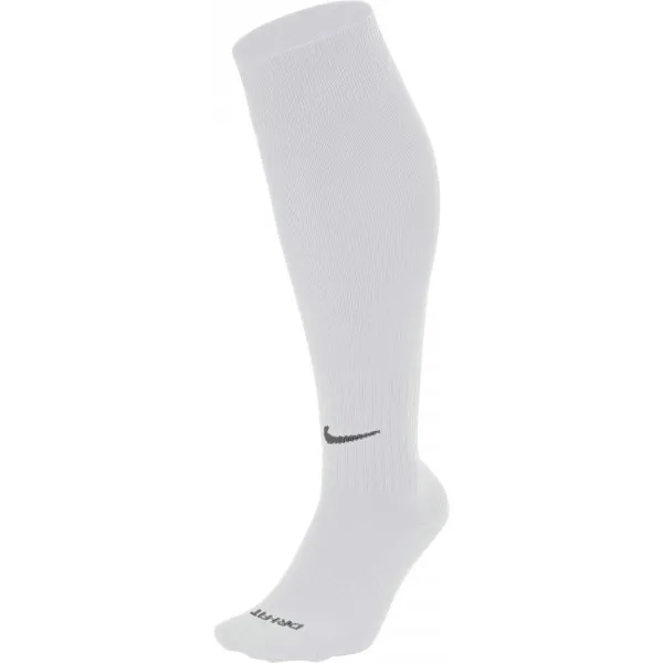 Nike CLASSIC II CUSH OTC -TEAM Futbalové štulpne, biela, veľkosť