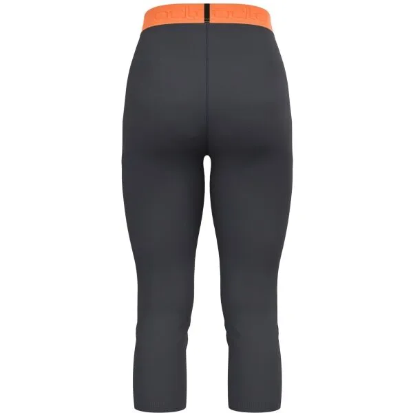Odlo REVELSTOKE PERFORMANCE WOOL 150 Dámske funkčné legíny, tmavo sivá, veľkosť