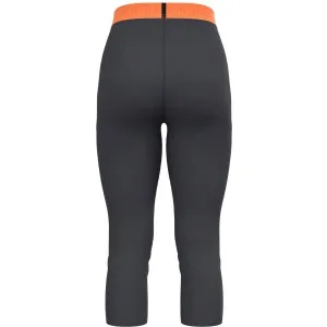 Odlo REVELSTOKE PERFORMANCE WOOL 150 Dámske funkčné legíny, tmavo sivá, veľkosť
