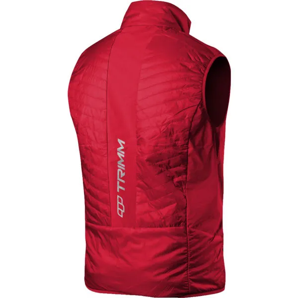TRIMM ZEN VEST Pánska celoročná vesta, červená, veľkosť