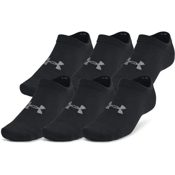 6PACK ponožky Under Armour čierne (1382611 001) M