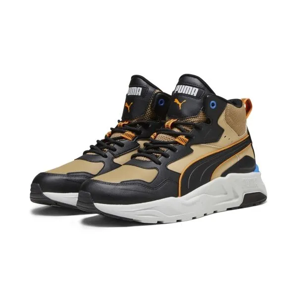 Puma TRINITY LITE MID Pánska voľnočasová obuv, čierna, veľkosť 40