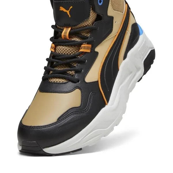 Puma TRINITY LITE MID Pánska voľnočasová obuv, čierna, veľkosť 40