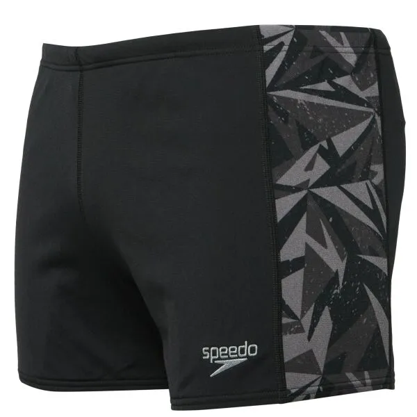 Speedo HYPER BOOM PANEL AQUASHORT Pánske plavky, čierna, veľkosť
