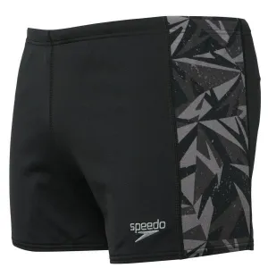 Speedo HYPER BOOM PANEL AQUASHORT Pánske plavky, čierna, veľkosť
