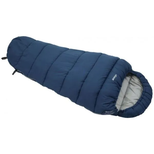 Vango KANTO JUNIOR Spací vak, modrá, veľkosť 160 cm - ľavý zips