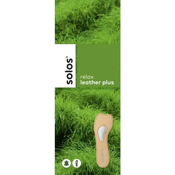 SOLOS LEATHER PLUS Stielka do obuvi, béžová, veľkosť