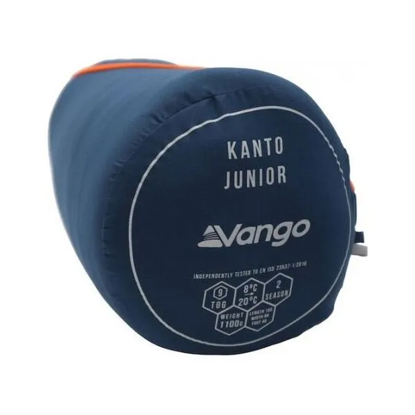 Vango KANTO JUNIOR Spací vak, modrá, veľkosť 160 cm - ľavý zips