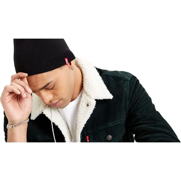 Levi's&reg; OTIS BEANIE Pánska zimná čiapka, čierna, veľkosť