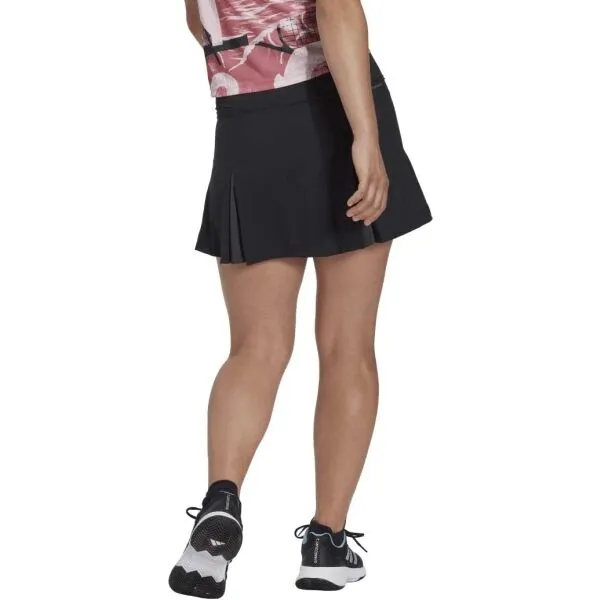 adidas CLUB PLEATSKIRT Dámska tenisová sukňa, čierna, veľkosť