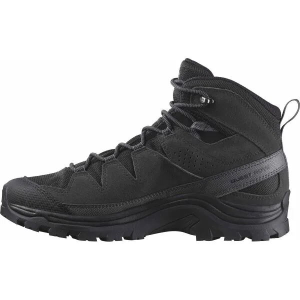 Salomon QUEST ROVE MID GTX Pánska kožená turistická obuv, čierna, veľkosť 44