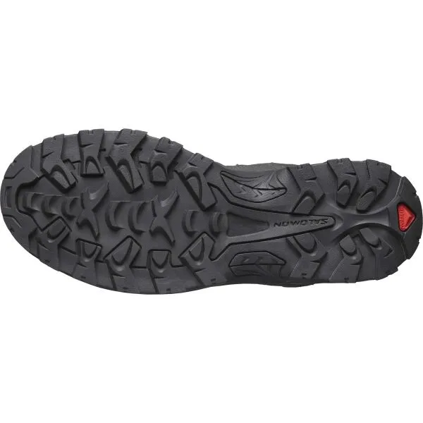 Salomon QUEST ROVE MID GTX Pánska kožená turistická obuv, čierna, veľkosť 44