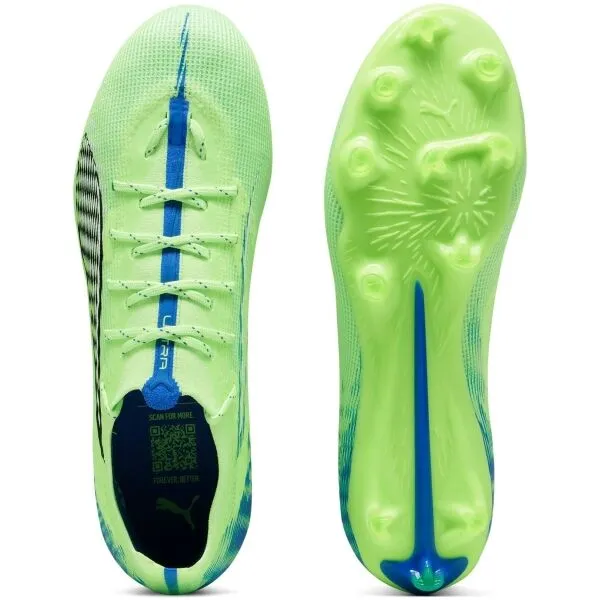 Puma ULTRA 5 PRO FG/AG Pánske kopačky, svetlo zelená, veľkosť 40.5