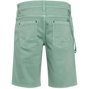 BLEND DENIM Pánske šortky, svetlo zelená, veľkosť