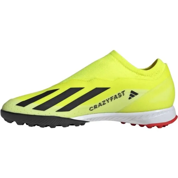 adidas X CRAZYFAST LEAGUE LL TF Pánske turfy, žltá, veľkosť 44 2/3