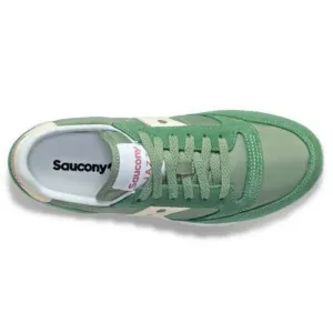 Saucony JAZZ ORIGINAL Dámska voľnočasová obuv, zelená, veľkosť 37