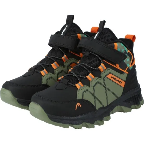 Head AVIERO Dievčenská outdoorová obuv, khaki, veľkosť