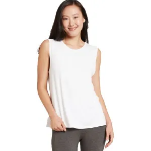 BOODY ACTIVE MUSCLE TANK TOP Dámske tielko, biela, veľkosť