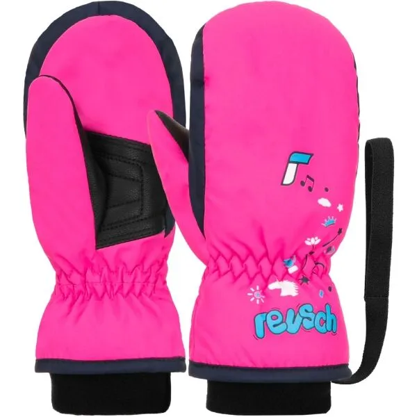 Reusch KIDS MITTEN CR Detské zimné rukavice, ružová, veľkosť 4