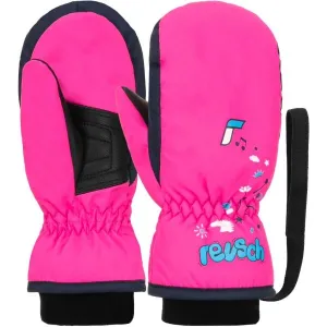 Reusch KIDS MITTEN CR Detské zimné rukavice, ružová, veľkosť 4