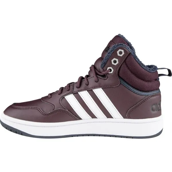 adidas HOOPS 3.0 MID WTR Dámska zimná obuv, hnedá, veľkosť 40