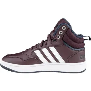 adidas HOOPS 3.0 MID WTR Dámska zimná obuv, hnedá, veľkosť 40