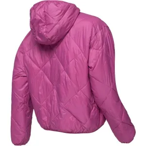 Roxy WIND SWEPT HOODED Dámska ľahká prešívaná bunda, ružová, veľkosť