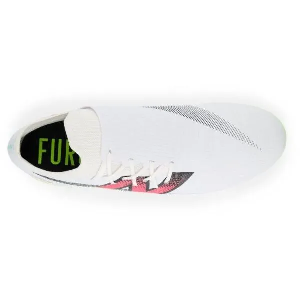 New Balance FURON DESTROY V7+ FG Pánske kopačky, biela, veľkosť 43