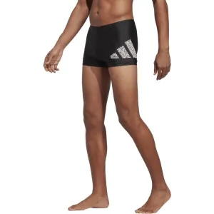 adidas BRANDED BOXER Pánske plavky, čierna, veľkosť