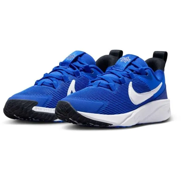 Nike STAR RUNNER 4 Detská bežecká obuv, modrá, veľkosť 33