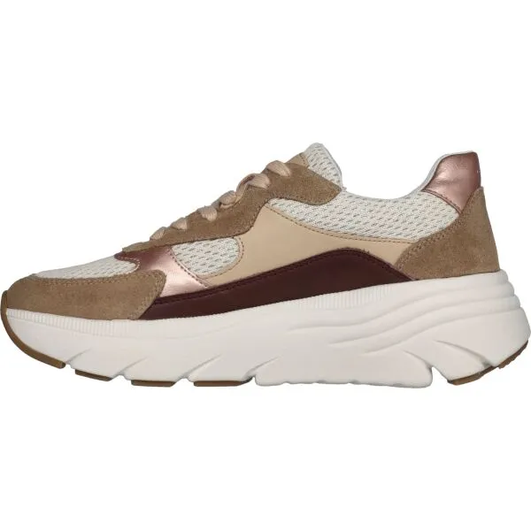 Beige women's sneakers Geox Diamanta B - Women's