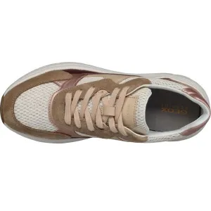 Beige women's sneakers Geox Diamanta B - Women's