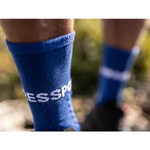 Ponožky Compressport Ultra Trail Socks - blue melange
